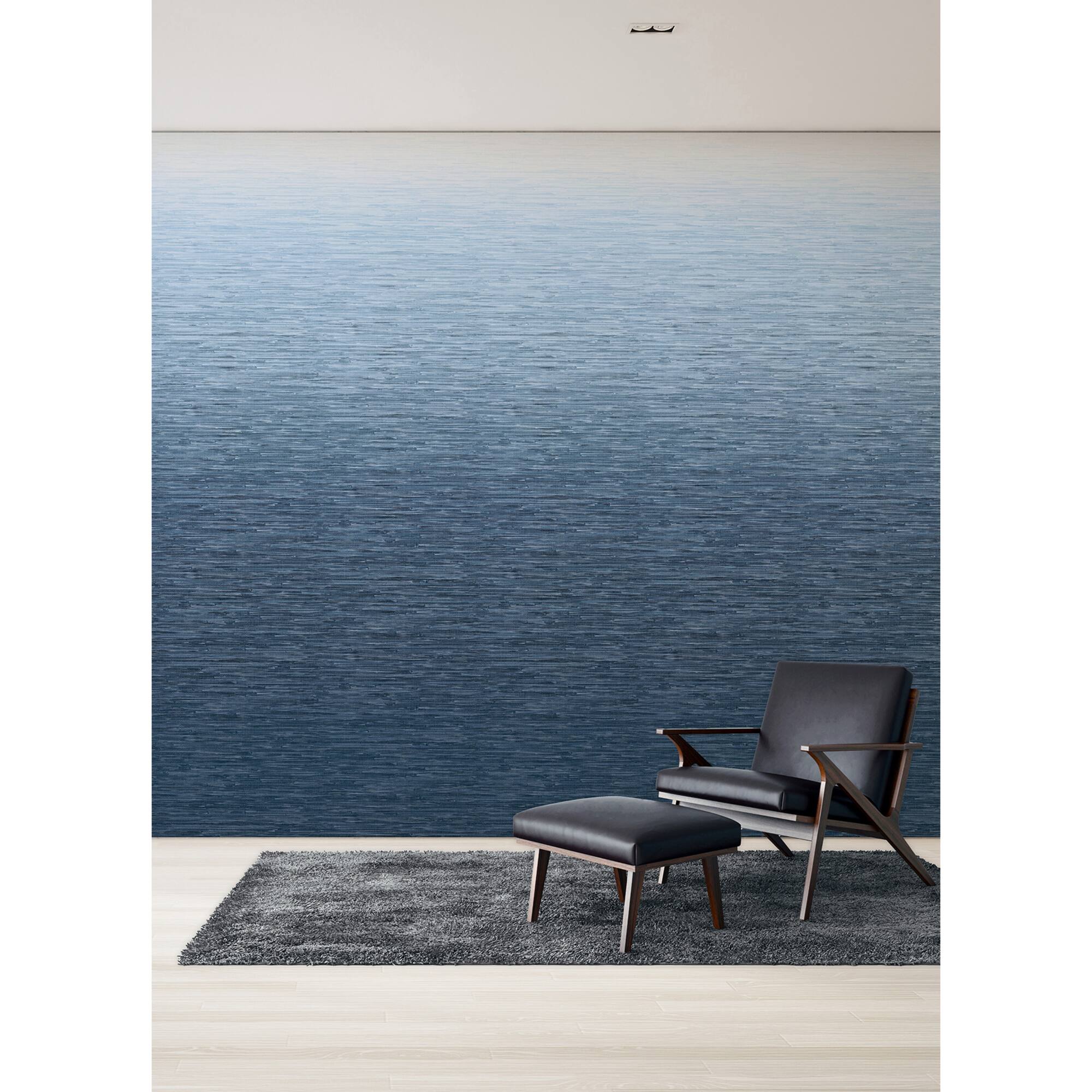 Katie Hunt Blue Ombre Into the Deep Dark Wall Mural